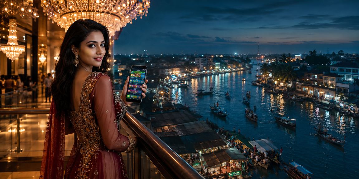 বাংলাদেশে মোবাইলে ক্রিকেট বেটিং করছেন একজন ব্যবহারকারী